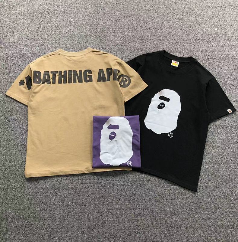 BAPE T-SHIRT 4105030998（im 170cm 60kg i wear size S in the phot）