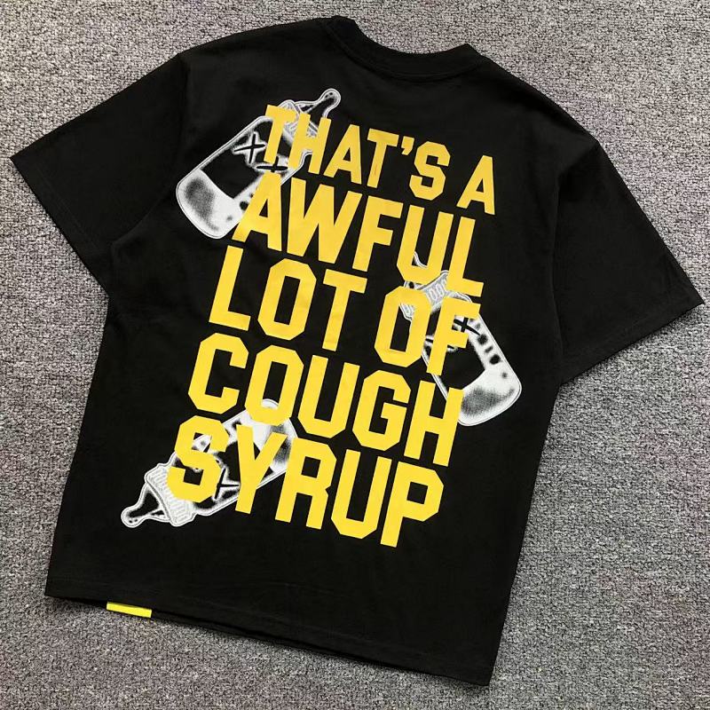 COUGH SYRUP T-SHIRT 58081878（im 170cm 60kg i wear size M in the phot）