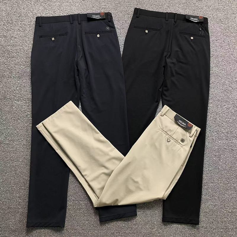 ERMENEGILDO ZEGNA TROUSERS 2203181205（im 170cm 60kg i wear size 32 in the phot）