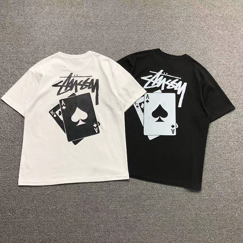 STUSSY T-SHIRT 502241882（im 170cm 57kg i wear size M in the phot）