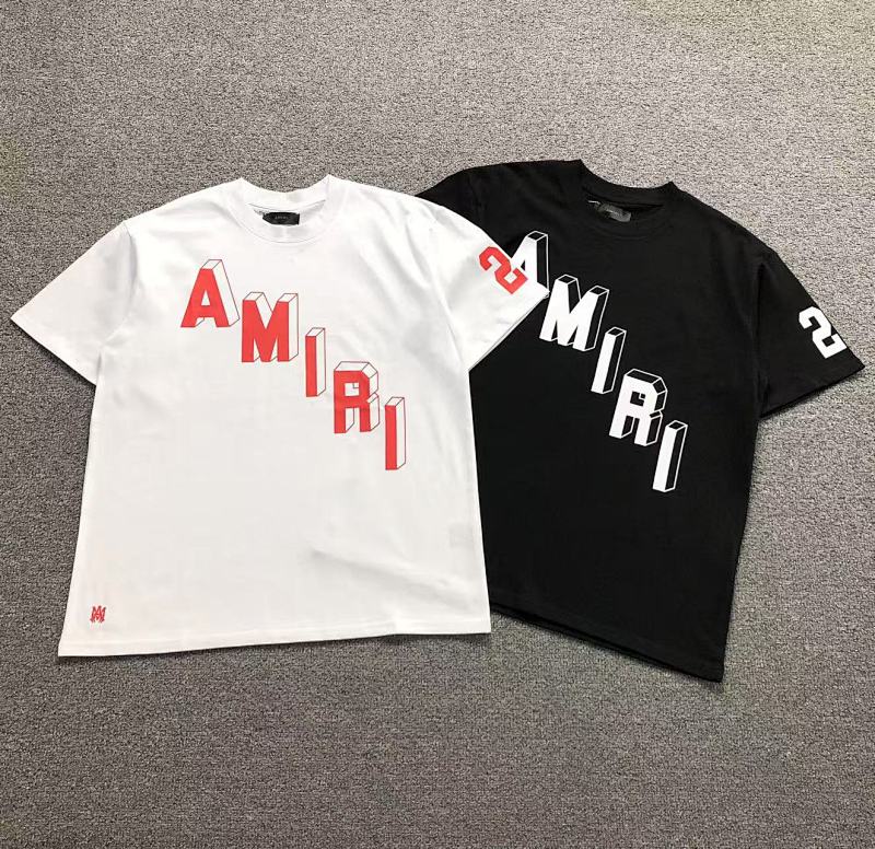 AMIRI T-SHIRT 512181286（im 170cm 60kg i wear size M in the phot）