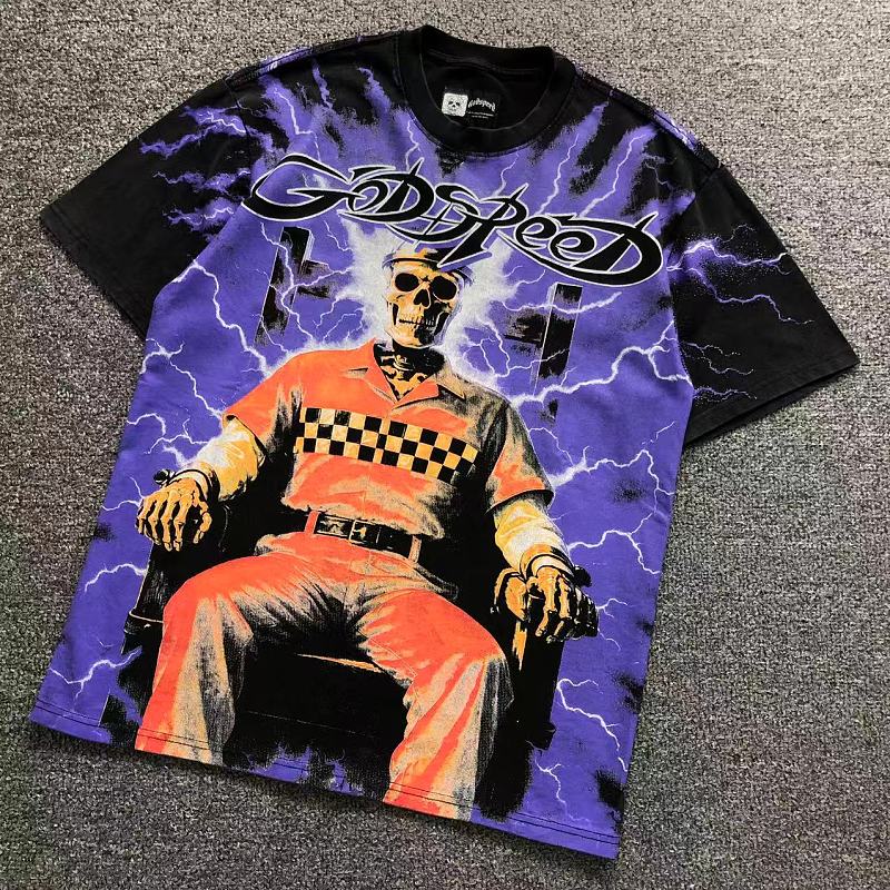 GODSPEED T-SHIRT 2206213317（im 170cm 60kg i wear size S in the phot）