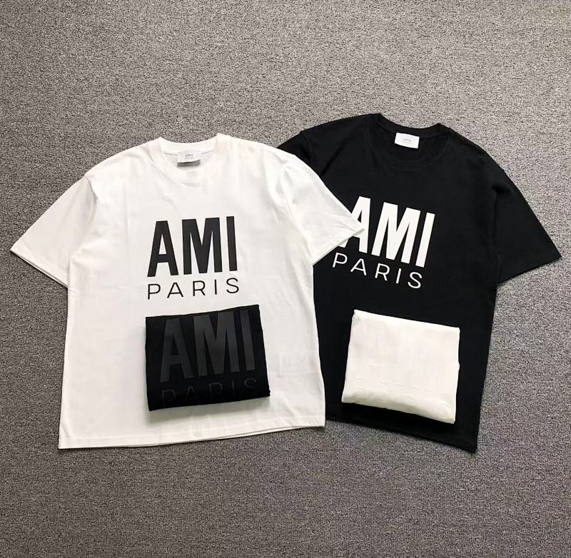 AMI T-SHIRT 3203201321（im 170cm 60kg i wear size M in the phot）