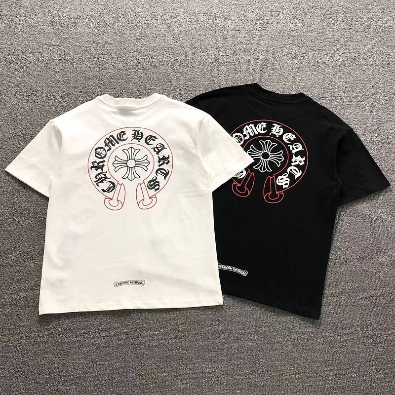 CHROME HEARTS T-SHIRT 42061244144（im 170cm 60kg i wear size M in the phot）