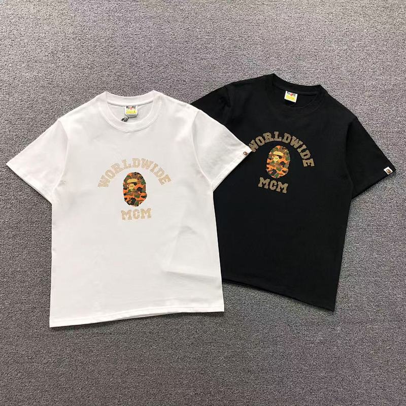 BAPE T-SHIRT 4050120298（im 170cm 60kg i wear size S in the phot）