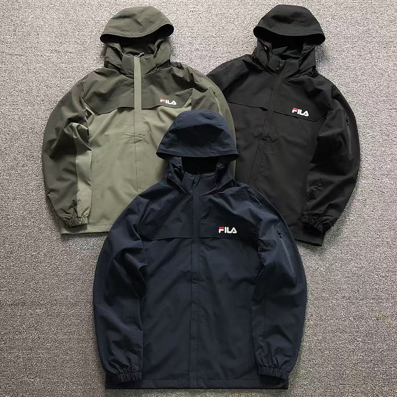 FILA JACKET 2207131504（im 170cm 60kg i wear size XL in the phot）