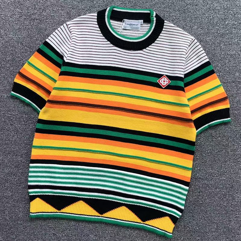 CASABLANCA SWEATER T-SHIRT 212061748（im 170cm 57kg i wear size L in the phot）