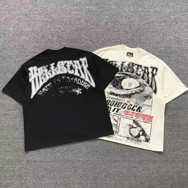 HELLSTAR T-SHIRT 1112150171（im 170cm 60kg i wear size XL in the phot）