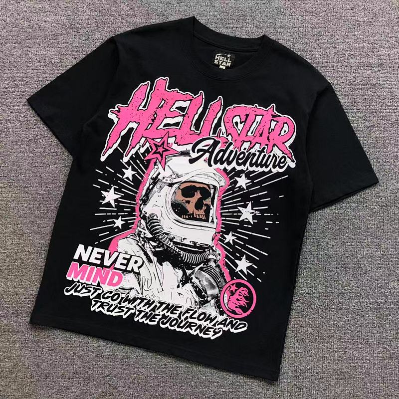 HELLSTAR T-SHIRT 12171771（im 170cm 60kg i wear size M in the phot）