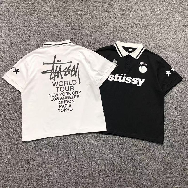 STUSSY POLO 56090882（im 170cm 60kg i wear size S in the phot）