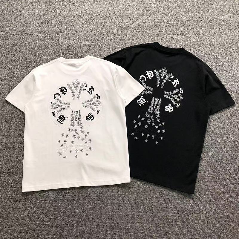 CHROME HEARTS T-SHIRT 125414137（im 170cm 60kg i wear size L in the phot）