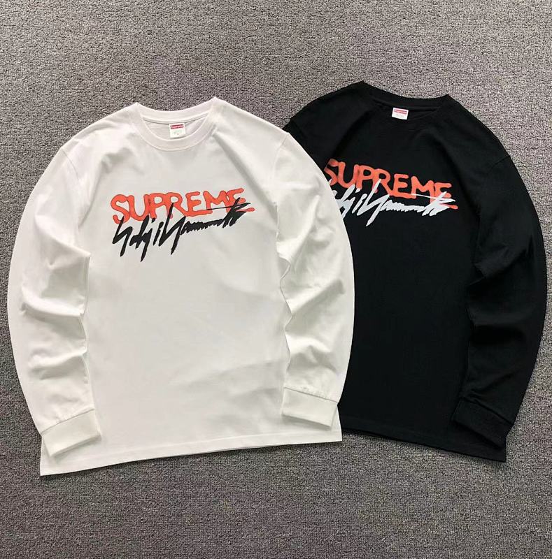SUPREME LONG SLEEVED 582013123（im 170cm 60kg i wear size M in the phot）