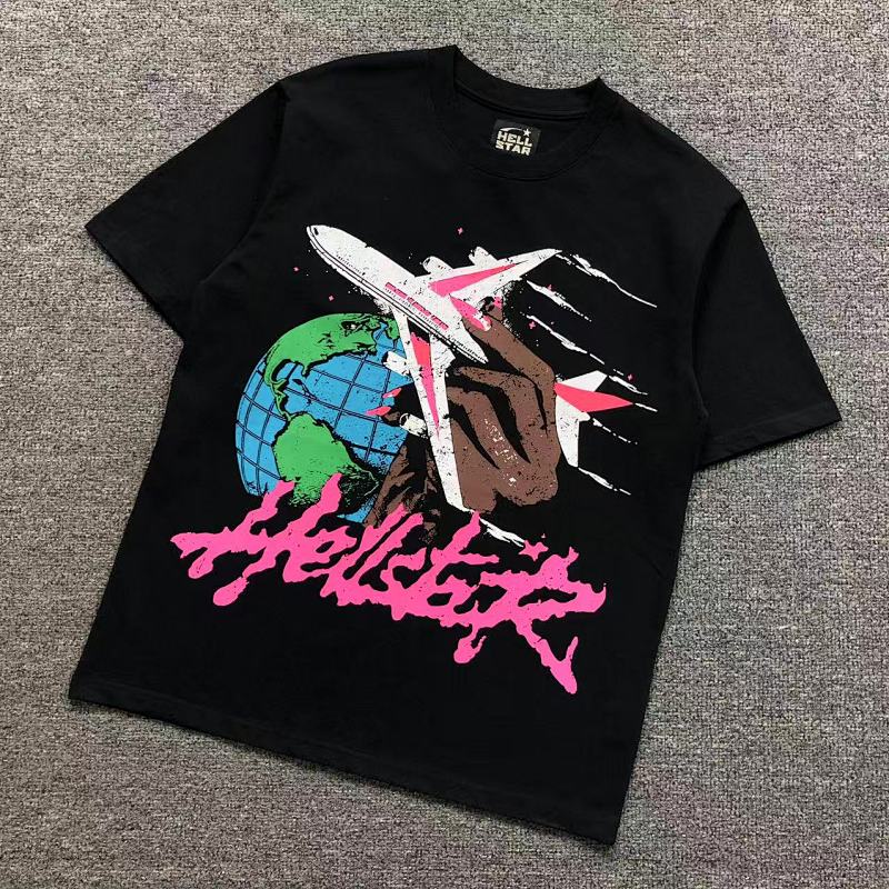 HELLSTAR T-SHIRT 12171371（im 170cm 60kg i wear size M in the phot）