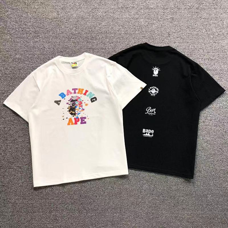 BAPE T-SHIRT 3203270821（im 170cm 60kg i wear size M in the phot）