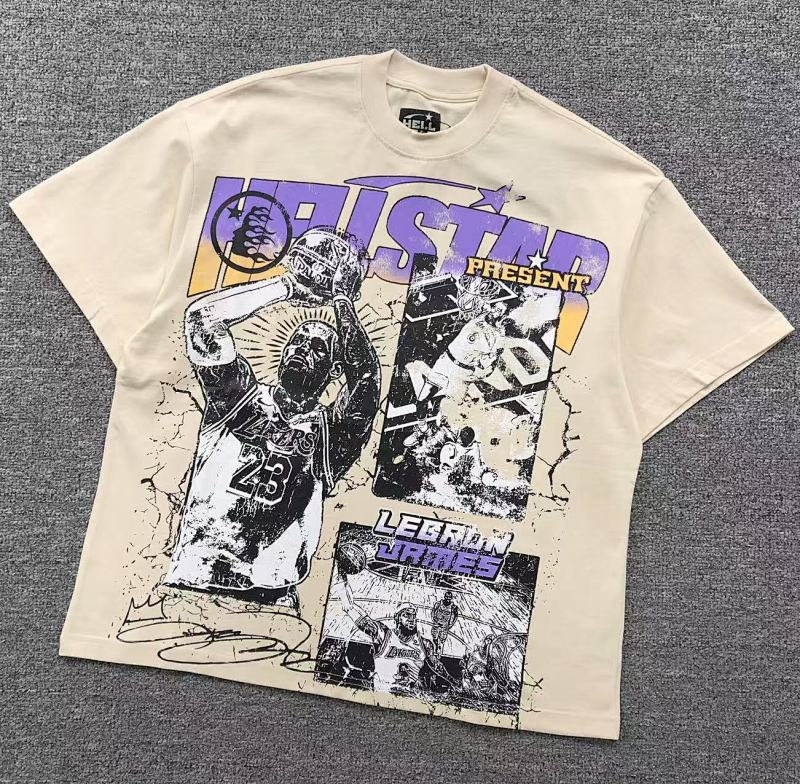 HELLSTAR T-SHIRT 311110817（im 170cm 57kg i wear size M in the phot）