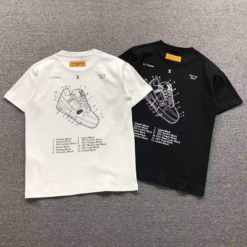 LV T-SHIRT 41061309126（im 170cm 60kg i wear size XS in the phot）