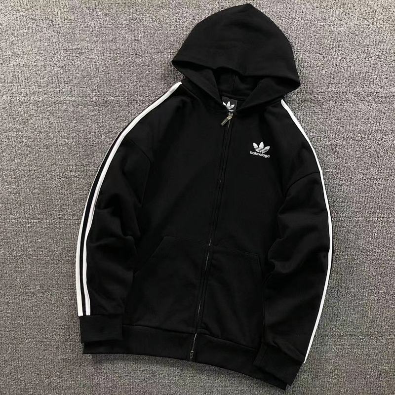 BALENCIAGA ADIDAS HOODIE 4122703163（im 170cm 60kg i wear size XS in the phot）