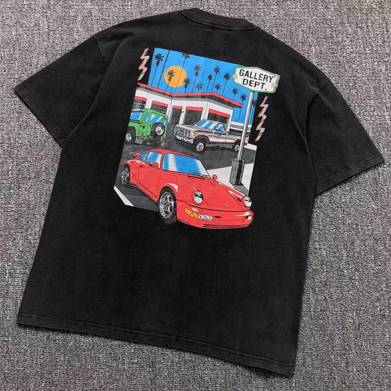 GALLERY DEPT T-SHIRT 412202517（im 170cm 57kg i wear size S in the phot）