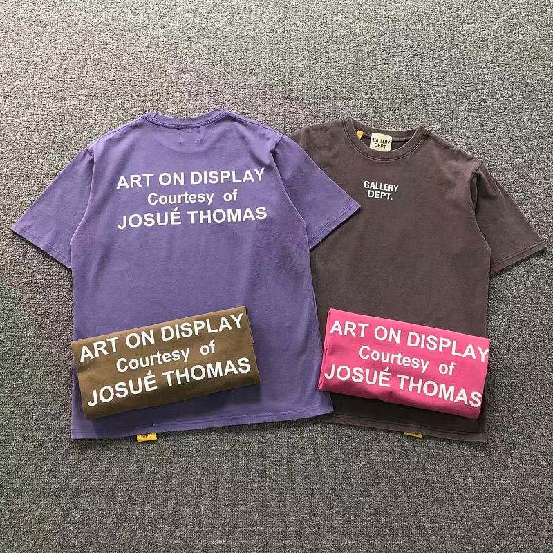 GALLERY DEPT T-SHIRT 125191353（im 170cm 60kg i wear size S in the phot）