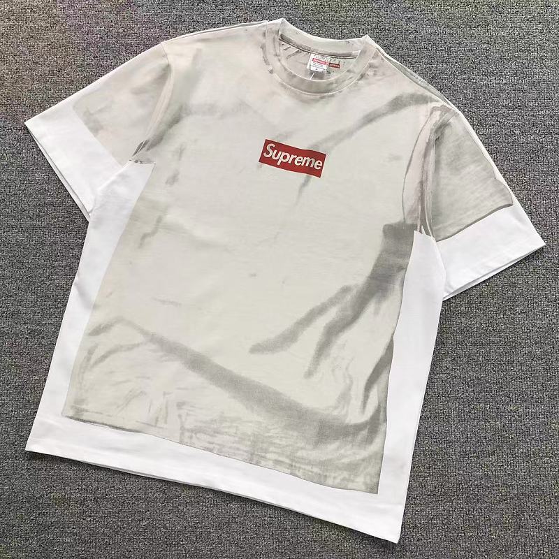MAISON MARGIELA SUPREME T-SHIRT 42080408182（im 170cm 60kg i wear size M in the phot）