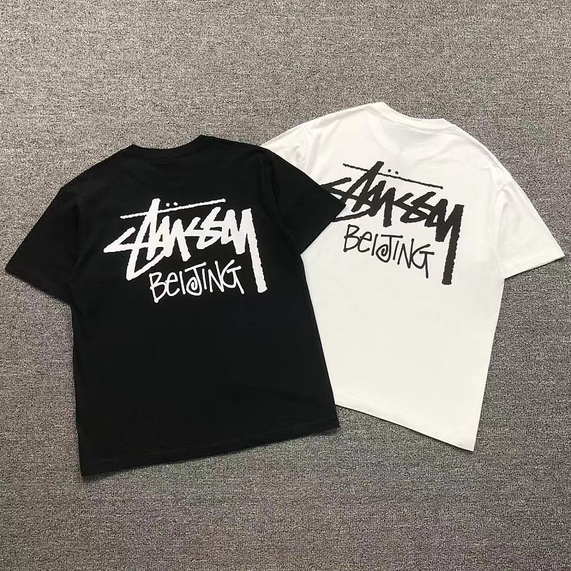 STUSSY T-SHIRT 22052519001（im 170cm 60kg i wear size M in the phot）