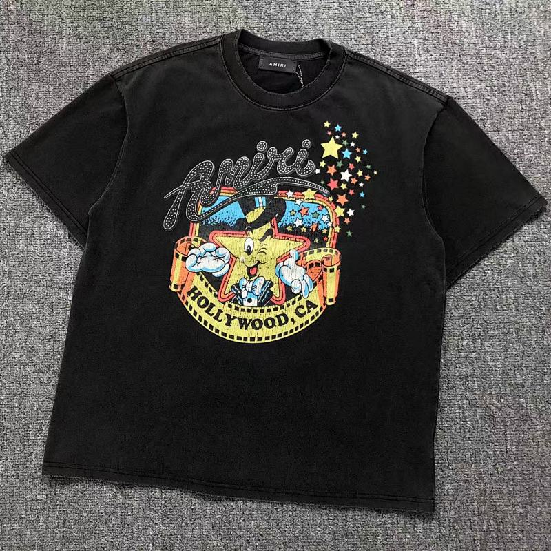AMIRI T-SHIRT 311042717（im 170cm 55kg i wear size M in the phot）