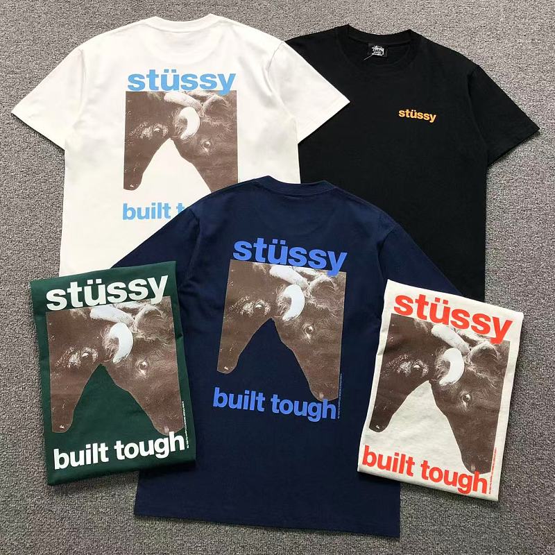 STUSSY T-SHIRT 126173202（im 170cm 55kg i wear size M in the phot）