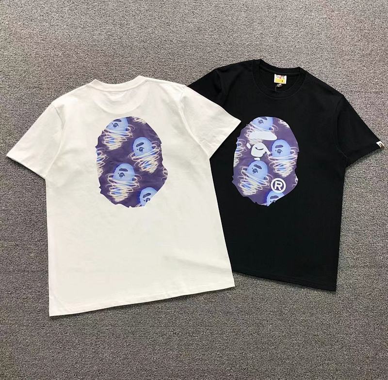 BAPE T-SHIRT 4110110698（im 170cm 60kg i wear size M in the phot）