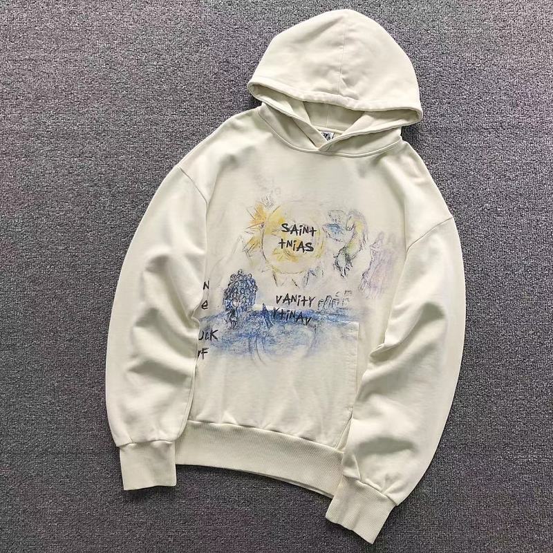 SAINT VANITY HOODIE 3204211572（im 170cm 60kg i wear size M in the phot）