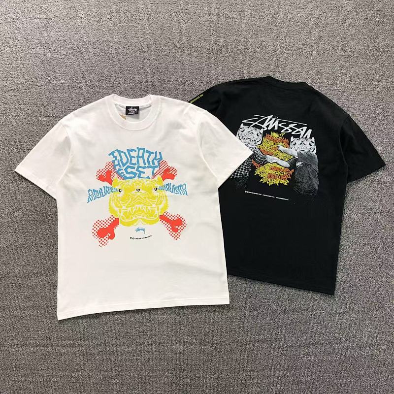 STUSSY T-SHIRT 3107092102（im 170cm 60kg i wear size M in the phot）