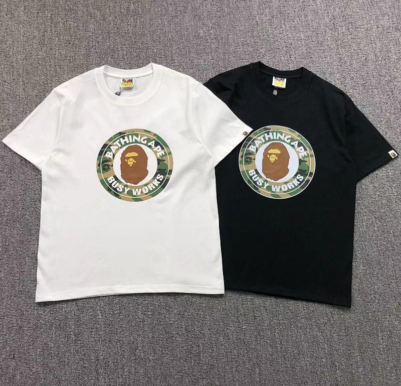 BAPE T-SHIRT 411181342（im 170cm 57kg i wear size S in the phot）