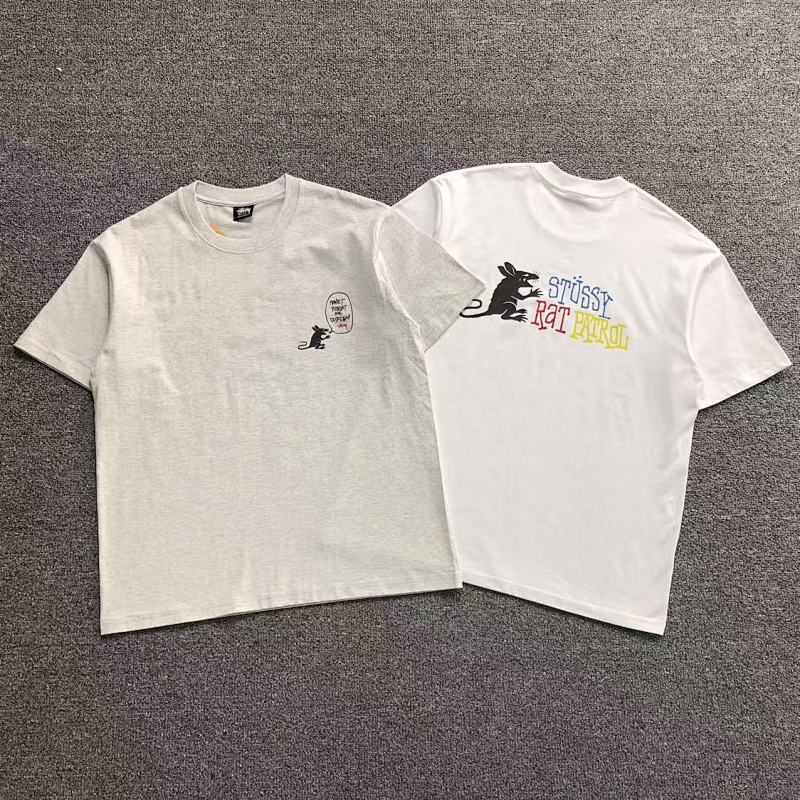 STUSSY T-SHIRT 3104182831（im 170cm 60kg i wear size M in the phot）