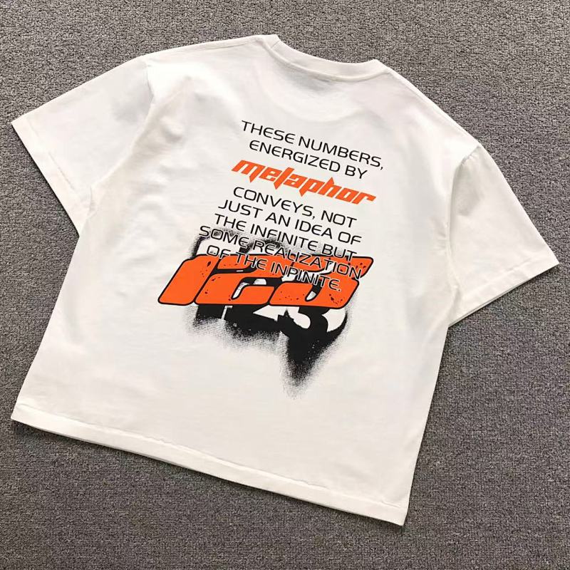 R⭐⭐123 T-SHIRT 411222217（im 170cm 60kg i wear size S in the phot）