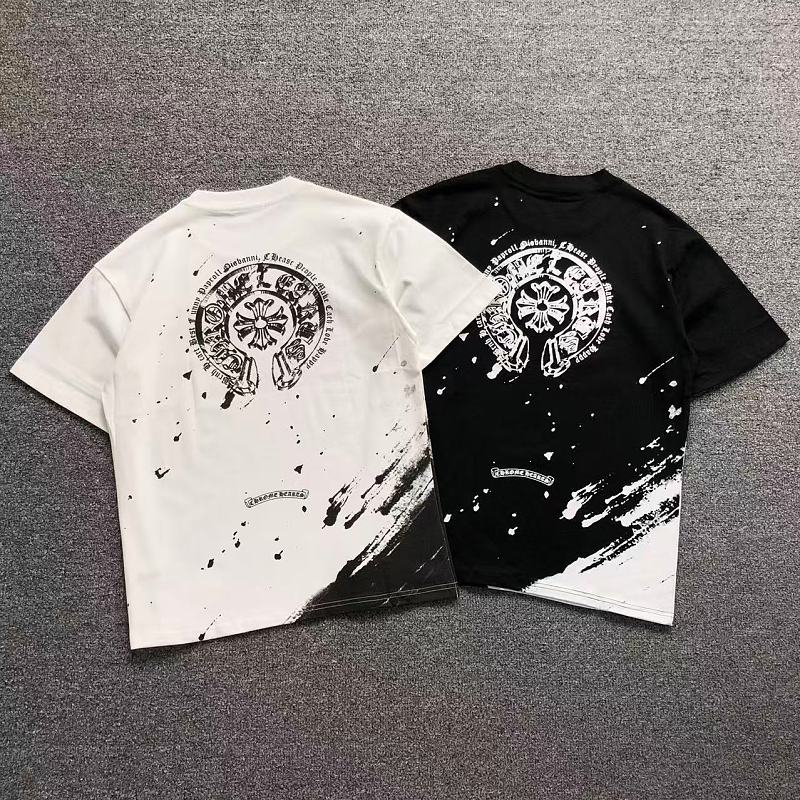 CHROME HEARTS T-SHIRT 42061218144（im 170cm 60kg i wear size M in the phot）