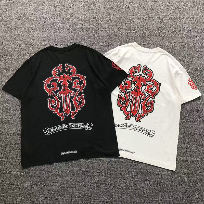 CHROME HEARTS T-SHIRT 123112802（im 170cm 60kg i wear size S in the phot）