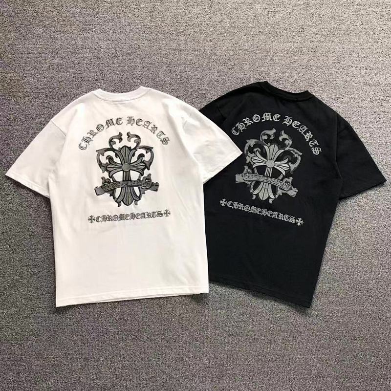 CHROME HEARTS T-SHIRT 3204011017 （im 170cm 60kg i wear size S in the phot）