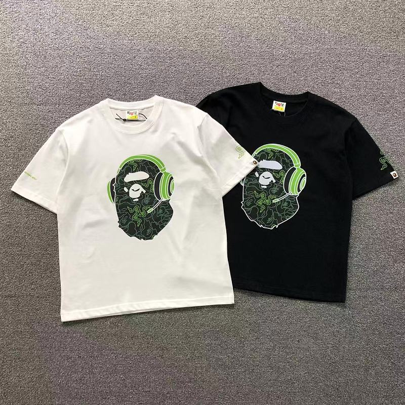 BAPE T-SHIRT 3205040917（im 170cm 60kg i wear size S in the phot）