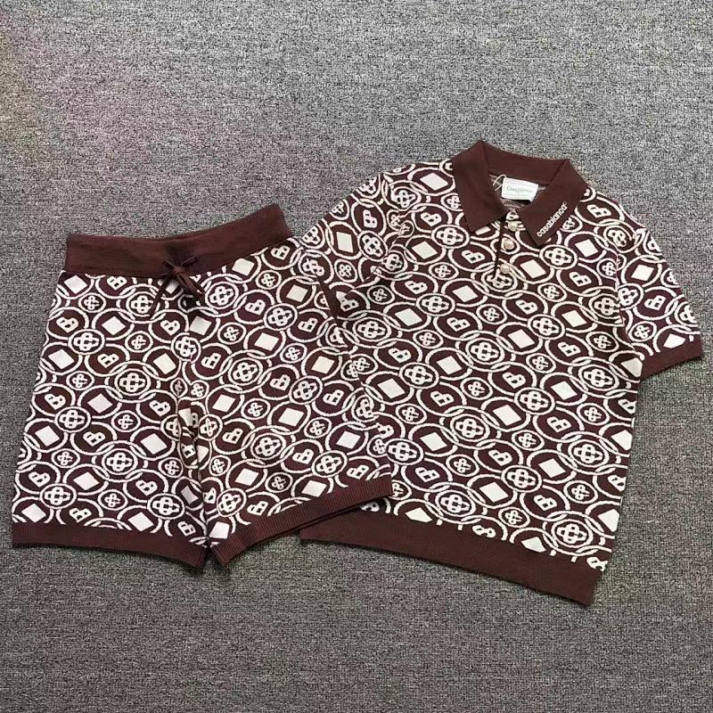 CASABLANCA SWEATER SHORTS 3201270221（im 170cm 60kg i wear size M in the phot）