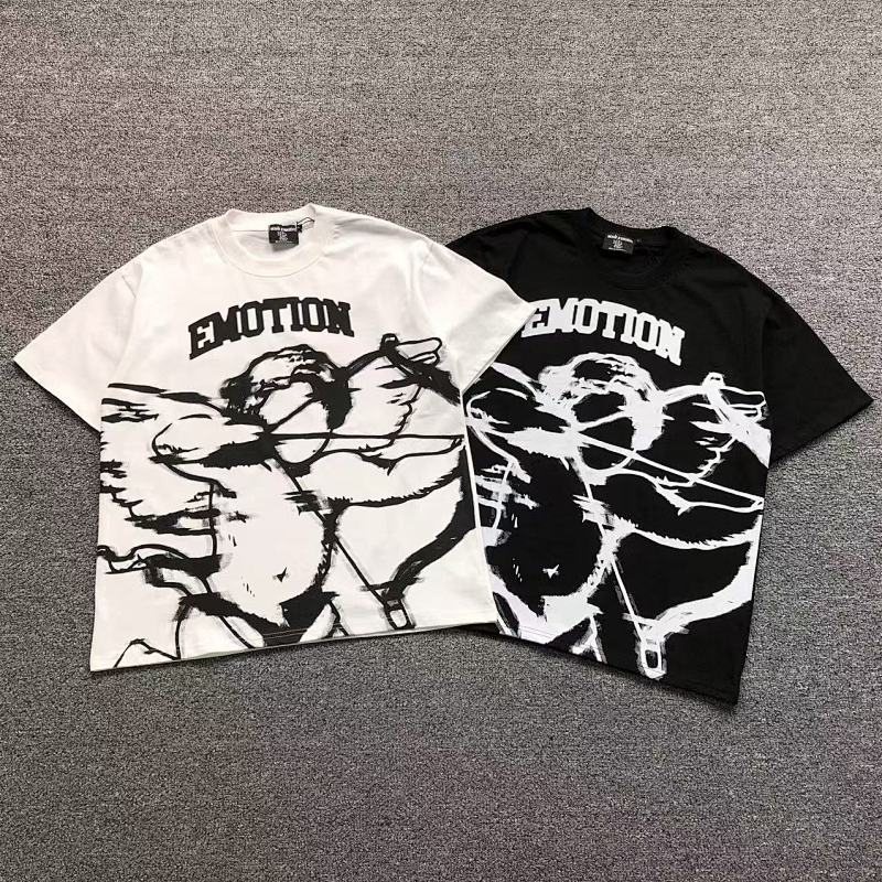 MIXED EMOTION T-SHIRT 3108223517（im 170cm 60kg i wear size S in the phot）