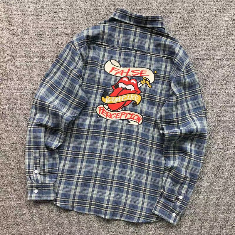 FALSE PERCEPTION SHIRT 3106240317（im 170cm 60kg i wear size S in the phot）