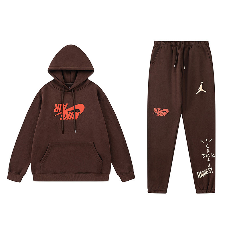 TOP TROUSERS TRAVIS SCOTT CACTUS JACK X AIR JORDAN HOODIE TROUSERS 261655