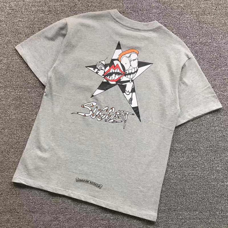CHROME HEARTS T-SHIRT 42061237144（im 170cm 60kg i wear size M in the phot）