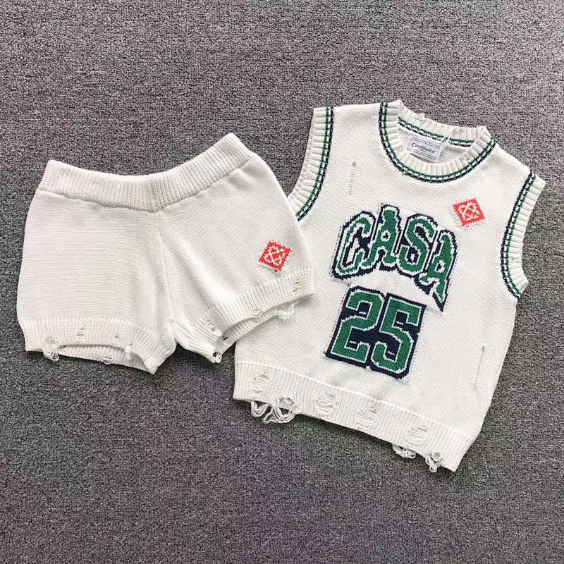 CASABLANCA VEST SHORTS FEMAIE STYIE 572303127