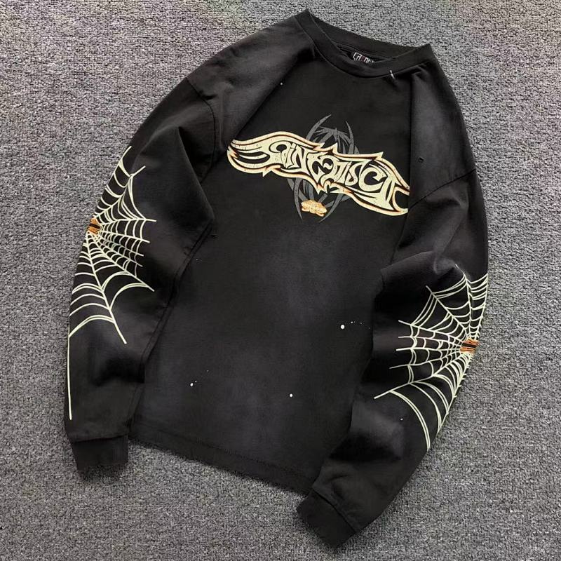 SAINT MICHAEL LONG SLEEVED 216250917（im 170cm 60kg i wear size S in the phot）