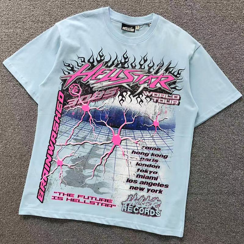 HELLSTAR T-SHIRT 22040644125（im 170cm 60kg i wear size M in the phot）