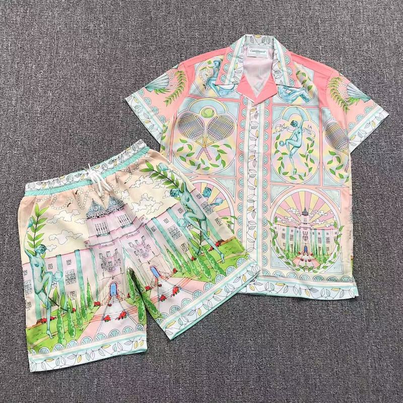 TOP SHORTS CASABLANCA SHIRT SHORTS 111200339