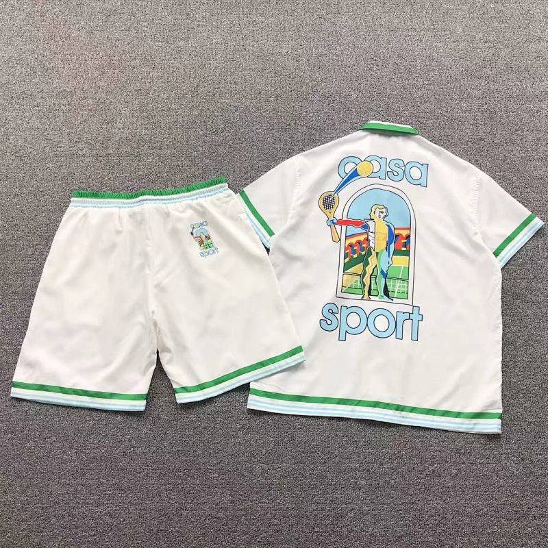 TOP SHORTS CASABLANCA SHIRT SHORTS 111200139