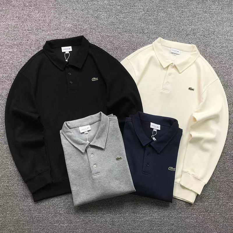 LACOSTE LONG SLEEVED 2208240204（im 170cm 60kg i wear size XL in the phot）