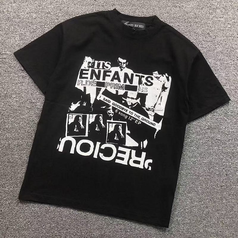 ENFANTS RICHES DEPRIMES T-SHIRT 5212454162（im 170cm 60kg i wear size M in the phot）
