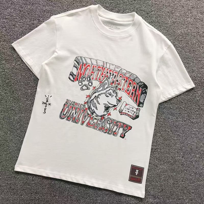TRAVIS SCOTT T-SHIRT 213290746（im 170cm 60kg i wear size S in the phot）